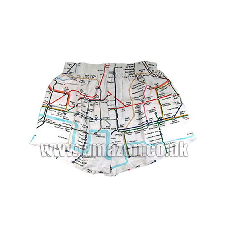 London Underground - Tube Map Boxershorts (Small)
