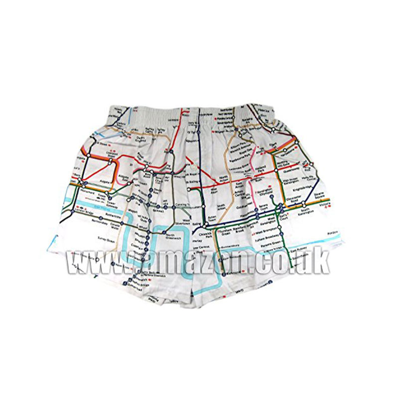 London Underground - Tube Map Boxershorts (Medium)