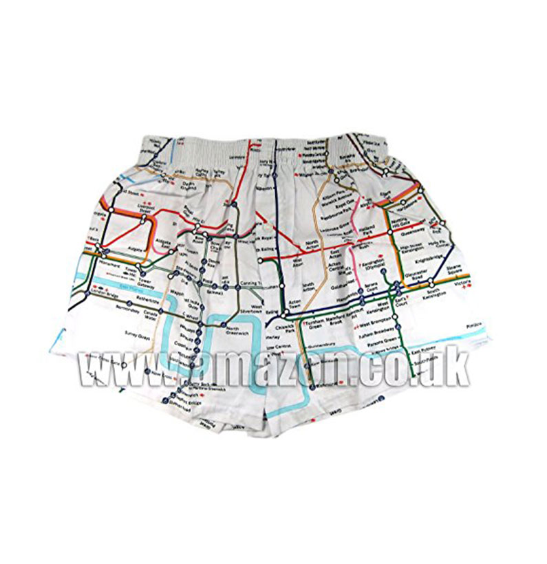 London Underground - Tube Map Boxershorts (XL)