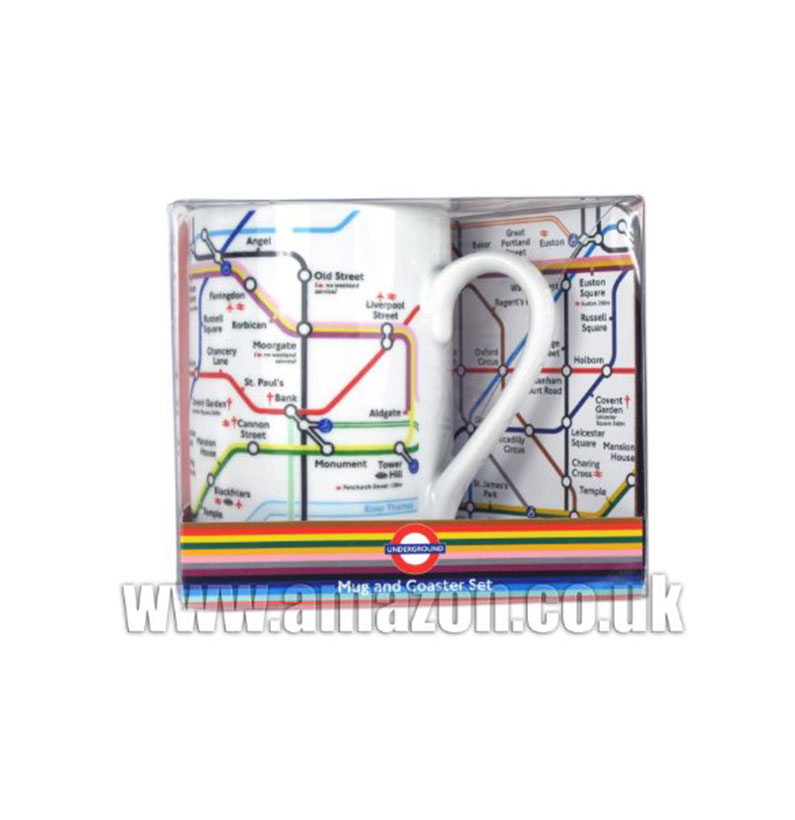 London Underground Tube Map Printed Mug - Transport for London Souvenir