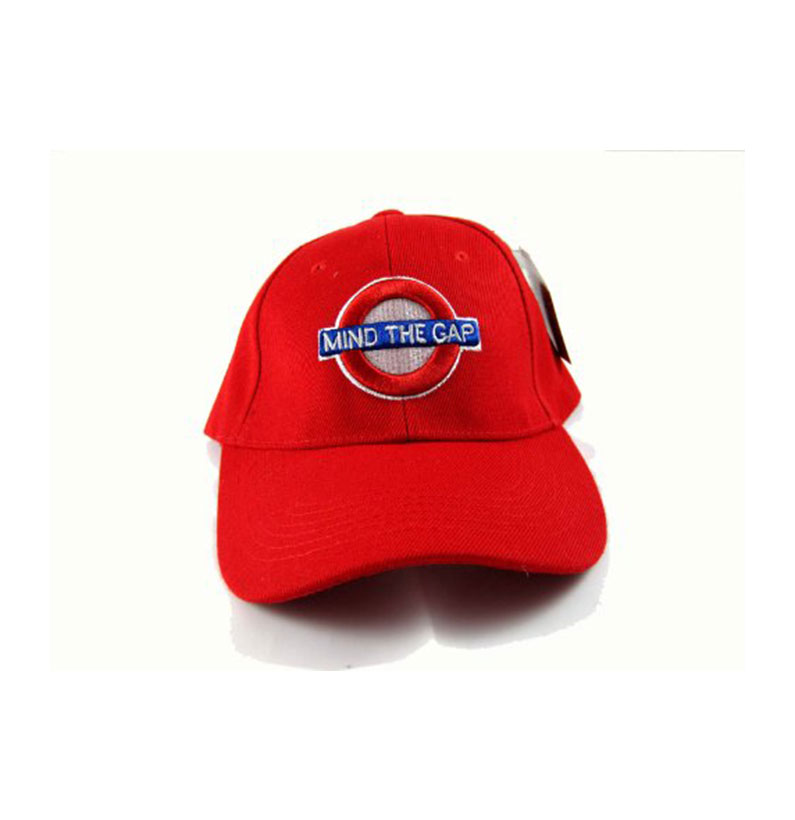 Mind The Gap Baseball Cap - Mind the Gap Roundel Embroidered, Transport for London Souvenir
