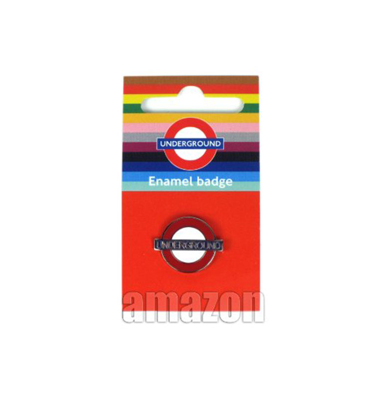 Enamel Pin Badge "UNDERGROUND" Roundel, Transport for London Souvenir