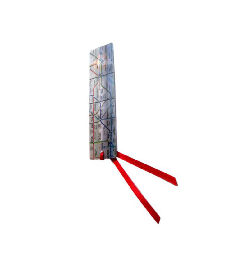 London Underground Tube Map Lenticular Bookmark