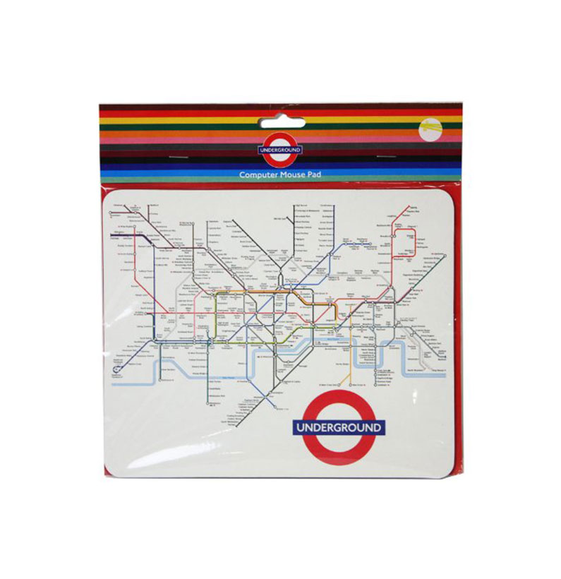 Transport for London, London Underground Tube Map Printed Computer Mouse Mat