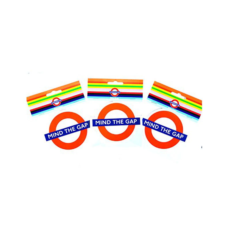 Mind The Gap Roundel Sticker, Transport for London Souvenir