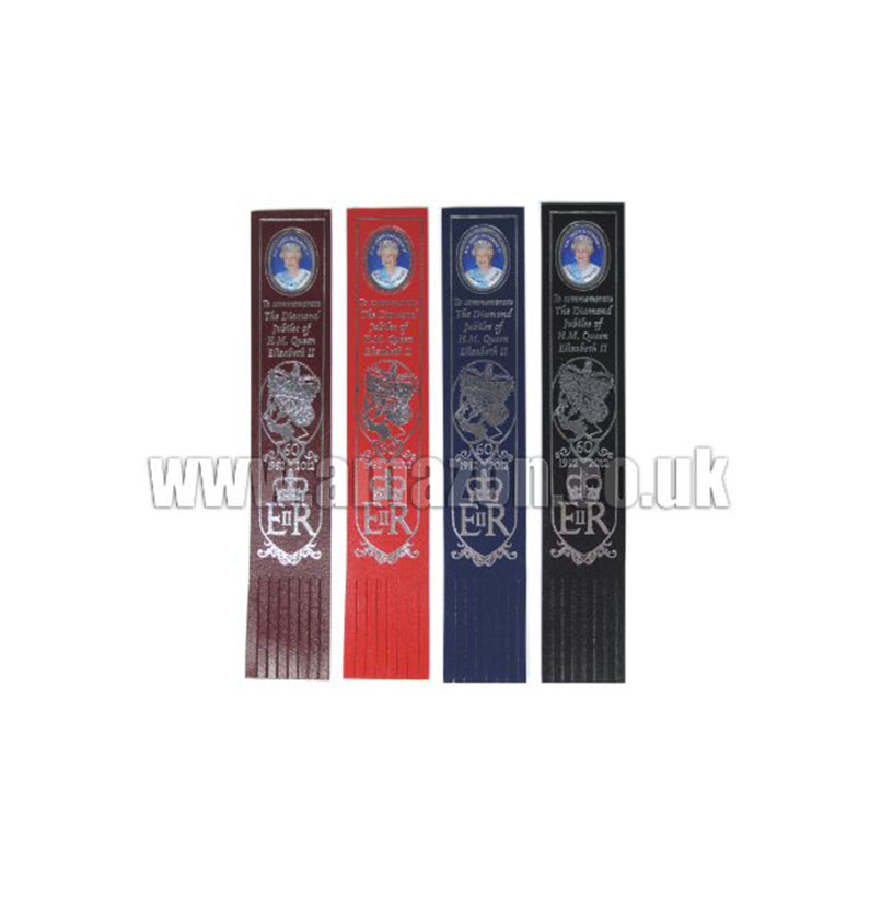Queen Jubilee Souvenir Bookmarks (4) - H M Queen Elizabeth II
