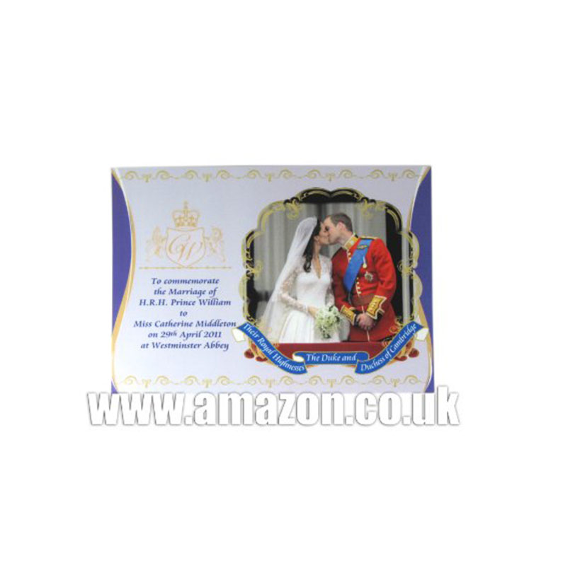 Royal Wedding Postcard, Balcony Kiss, The Duke and Duchess of Cambridge.