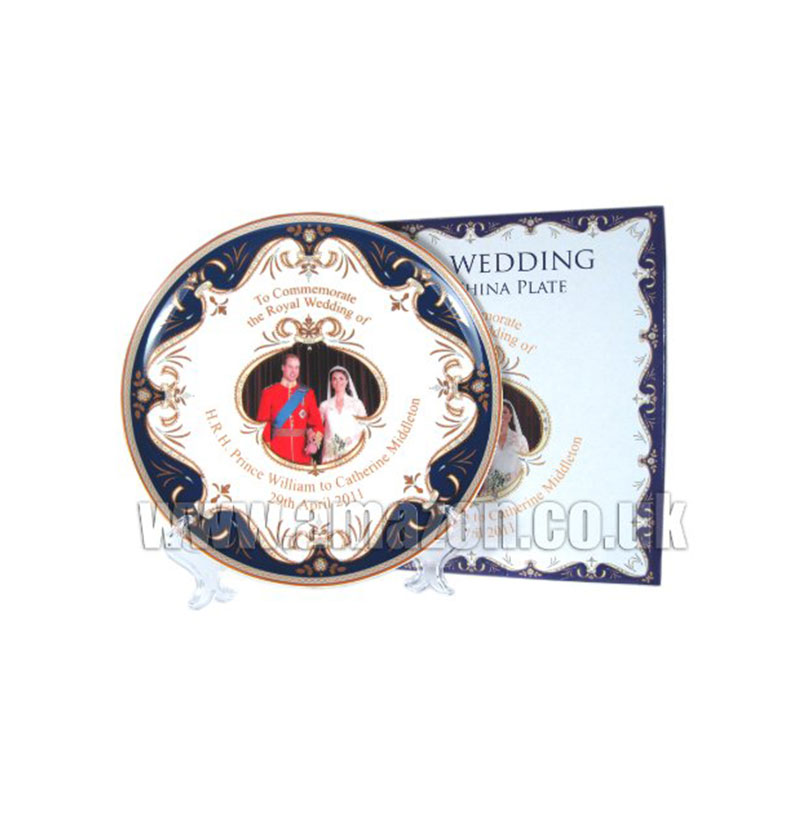 Royal Wedding Bone China Plate