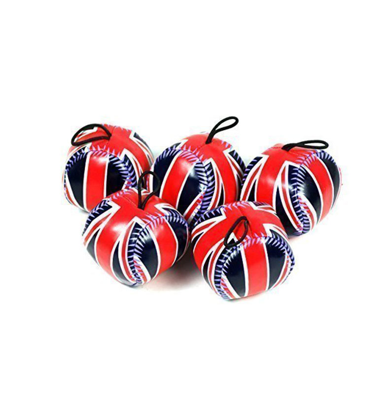 Mini Union Jack Sports Balls / Stress Balls (5 Qty), London Souvenir
