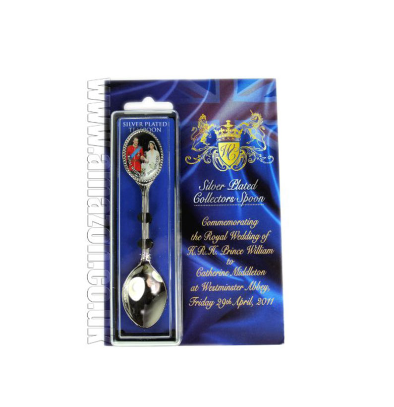 Royal Wedding Souvenir Spoon, Aisle, Prince Willaim and Catherine