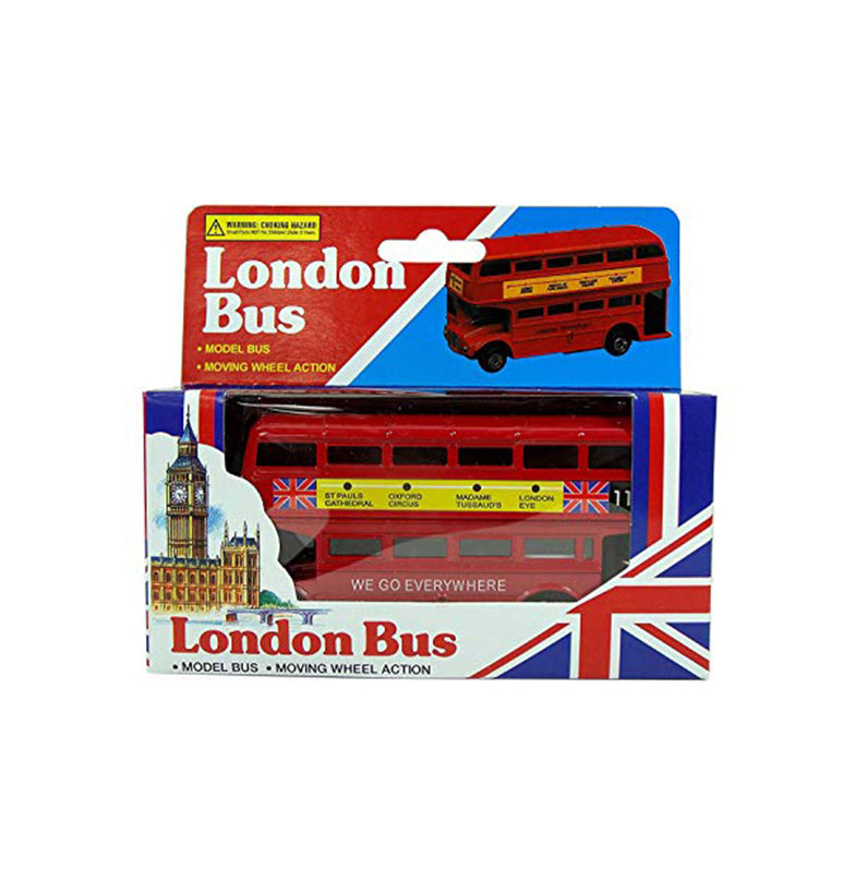 Diecast London Model Bus (LARGE)! With Moving Wheels! Souvenir / Speicher / Memoria! Diecast Metal Buses! Royally stylish gifts! Mod?le de Voiture / Modellautos / Modello di Auto / Modelo de Coche!
