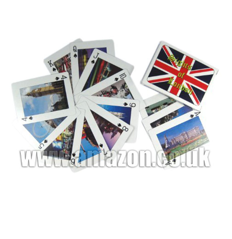 Playing Cards - Sights of London, 13 Different Scenes Printed 2351