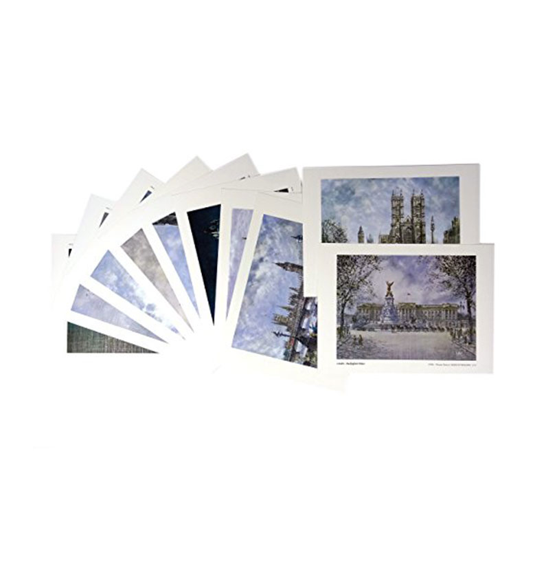 Prints - 10 Different of London, Views of the City Detailing London Landmarks