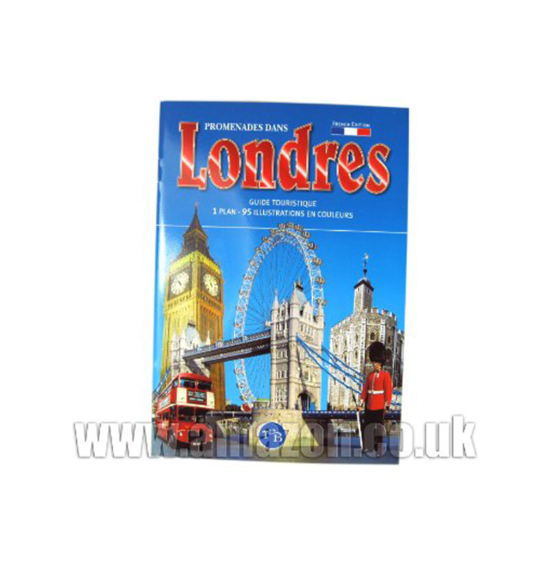 Promenades Dans Londres - 1 Plan - 95 Illustrations en Couleurs, A Tour Guide to London in French. [Paperback] Peter Matthews