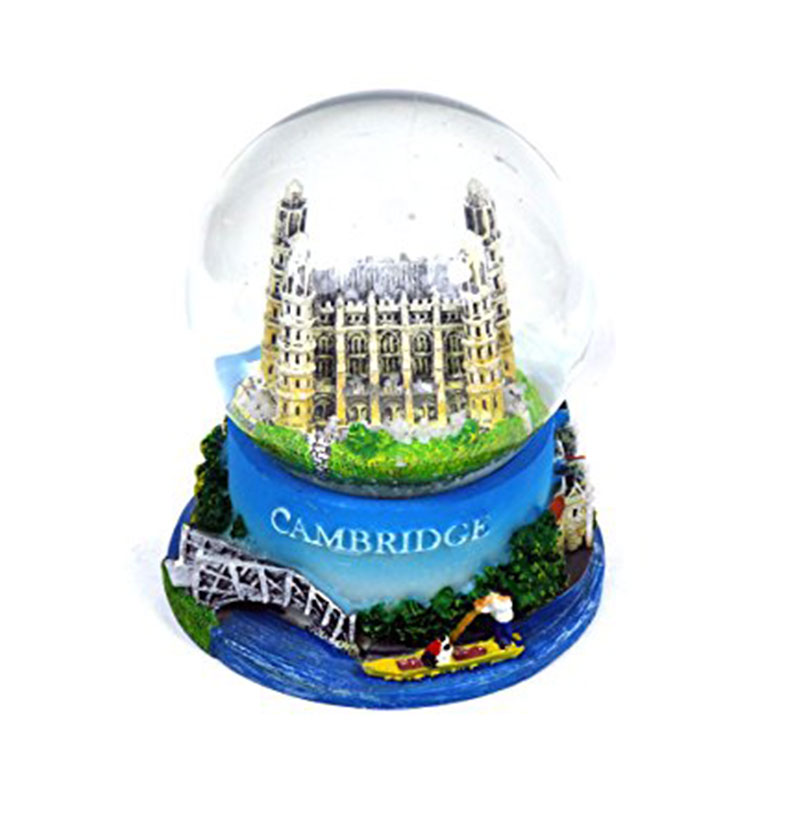 Snow Globes Medium De Luxe Cambridge - Cambridge University Collectable Souvenir - 10210