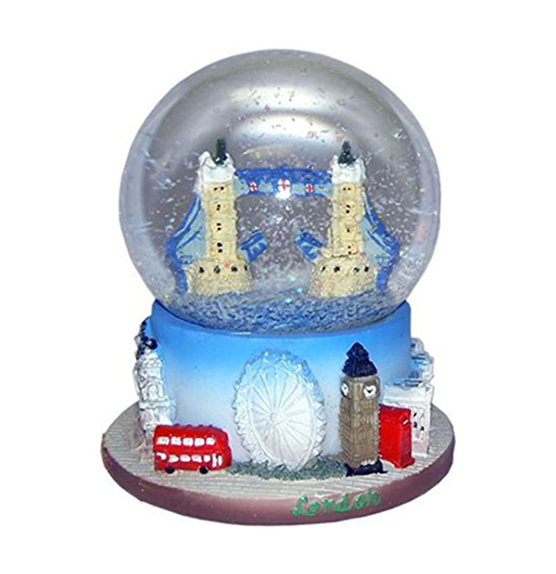 Snow Globes Mini Tower Bridge, Detailing London Tower Bridge - Collectable Souvenir
